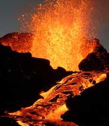 Active volcano resurfacing earth-bound carbon - iStockPhoto