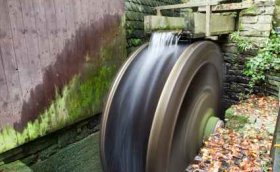 Water Wheels Are Turned In Different Ways - iStockPhoto